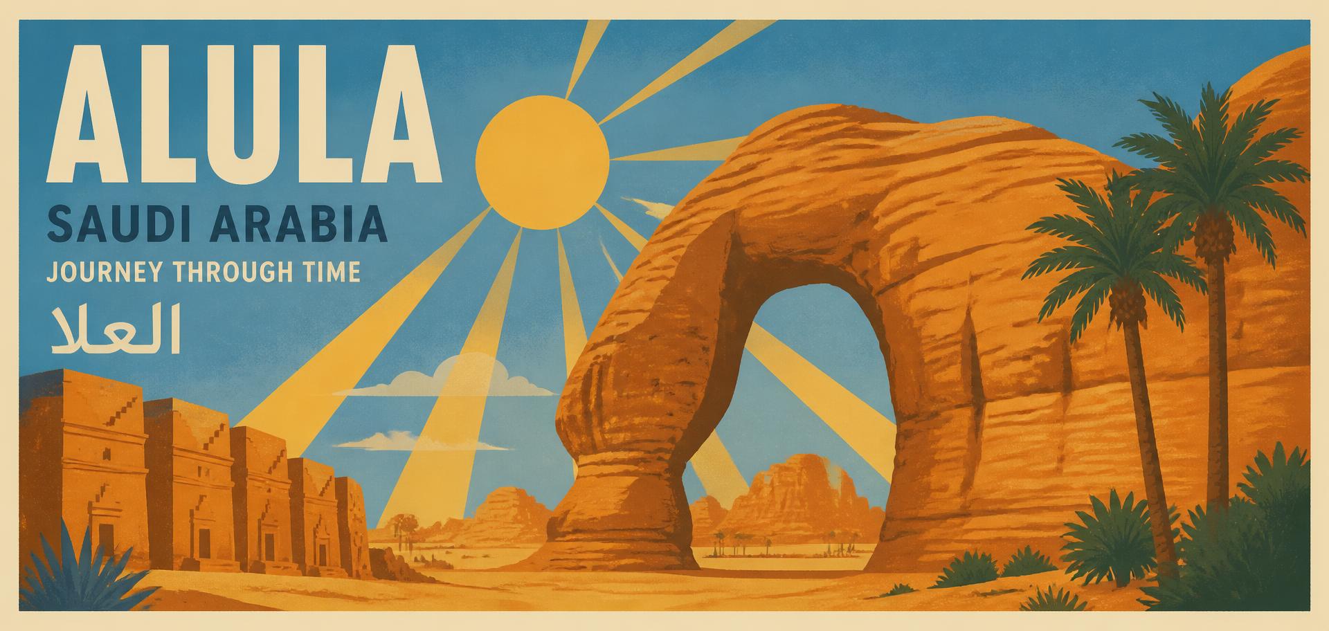 AlUla desert educational journey